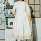Pant Style Suit Cotton White Lace Salwar Kameez