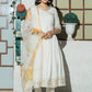 Pant Style Suit Cotton White Lace Salwar Kameez