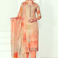 Salwar Suit Cotton Peach Digital Print Salwar Kameez