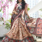 Contemporary Cotton Silk Multi Colour Print Saree