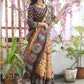 Trendy Saree Cotton Silk Multi Colour Print Saree