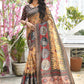 Trendy Saree Cotton Silk Multi Colour Print Saree