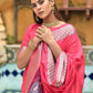Trendy Saree Cotton Silk Pink Weaving Saree