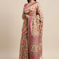 Classic Cotton Silk Beige Woven Saree