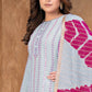 Trendy Suit Cotton Blue Print Salwar Kameez