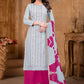 Trendy Suit Cotton Blue Print Salwar Kameez