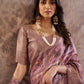 Trendy Saree Cotton Lavender Digital Print Saree