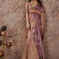 Trendy Saree Cotton Lavender Digital Print Saree