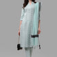 Salwar Suit Cotton Aqua Blue Weaving Salwar Kameez