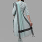 Salwar Suit Cotton Aqua Blue Weaving Salwar Kameez