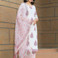 Pant Style Suit Cotton White Lace Salwar Kameez