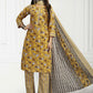 Salwar Suit Cotton Yellow Print Salwar Kameez