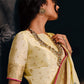 Classic Silk Tissue Cream Weaving Saree
