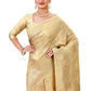 Classic Silk Cream Weaving Saree