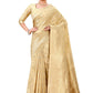 Classic Silk Cream Weaving Saree