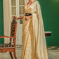 Classic Silk Cream Weaving Saree