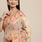 Contemporary Cotton Cream Woven Saree