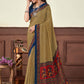 Contemporary Crepe Silk Multi Colour Print Saree