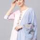 Salwar Suit Crepe Silk Multi Colour Digital Print Salwar Kameez