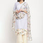 Salwar Suit Crepe Silk Lavender Plain Salwar Kameez