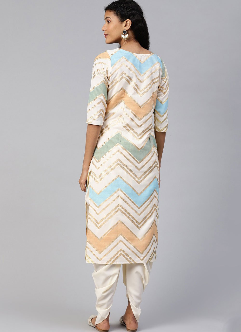 Casual Kurti Crepe Silk Multi Colour Print Kurtis