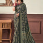 Classic Crepe Silk Multi Colour Print Saree