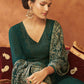 Salwar Suit Georgette Viscose Green Diamond Salwar Kameez