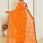 Casual Chiffon Yellow Digital Print Saree