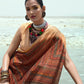 Classic Linen Multi Colour Digital Print Saree