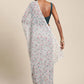 Contemporary Chiffon Off White Digital Print Saree