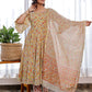 Pant Style Suit Cotton Yellow Digital Print Salwar Kameez
