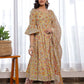 Pant Style Suit Cotton Yellow Digital Print Salwar Kameez