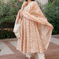 Pant Style Suit Cotton Peach Digital Print Salwar Kameez