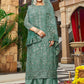 Salwar Suit Georgette Rama Buttons Salwar Kameez