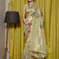 Trendy Saree Silk Blend Green Digital Print Saree