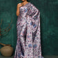 Designer Fancy Fabric Mauve Digital Print Saree