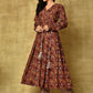 Anarkali Suit Cotton Silk Multi Colour Digital Print Salwar Kameez