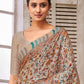 Trendy Saree Pashmina Multi Colour Digital Print Saree