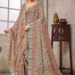 Trendy Saree Pashmina Multi Colour Digital Print Saree