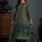 Salwar Suit Pashmina Green Digital Print Salwar Kameez