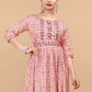 Designer Kurti Rayon Pink Digital Print Kurtis