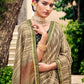 Contemporary Silk Beige Digital Print Saree