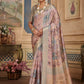 Contemporary Silk Multi Colour Digital Print Saree