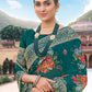 Trendy Saree Silk Green Digital Print Saree
