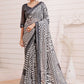 Trendy Saree Imported Multi Colour Digital Print Saree