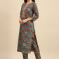 Pant Style Suit Cotton Multi Colour Embroidered Salwar Kameez