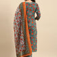 Pant Style Suit Cotton Multi Colour Embroidered Salwar Kameez