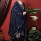 Trendy Suit Silk Blue Embroidered Salwar Kameez