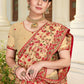 Contemporary Georgette Beige Embroidered Saree