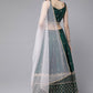 Lehenga Choli Satin Green Embroidered Lehenga Choli